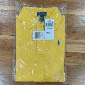 Polo by Ralph Lauren Men's Bright Yellow Polo Shirt